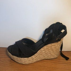 Lulu's espadrille wedges.